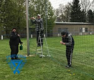 Arbeitseinsatz - SV Blau Weiß Neschwitz e.V. 2017