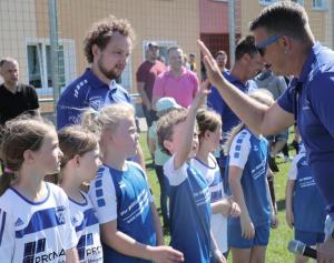 FUNino Fussballturnier 2024 am 01.05.2024 auf dem Sportplatz in Neschwitz