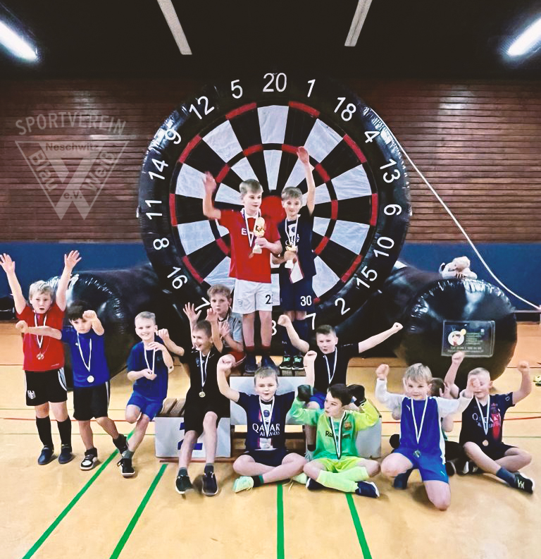 Rückblick - Kinderweihnachtsfeiern 2023 beim SV Blau-Weiß Neschwitz